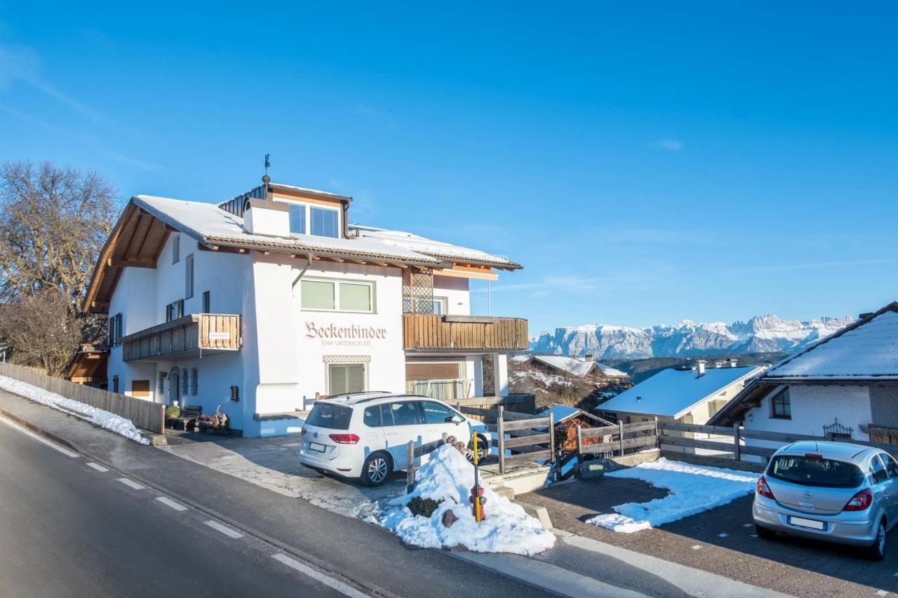 Beckenbinder Apartement Schlern San Genesio Atesino Exterior foto